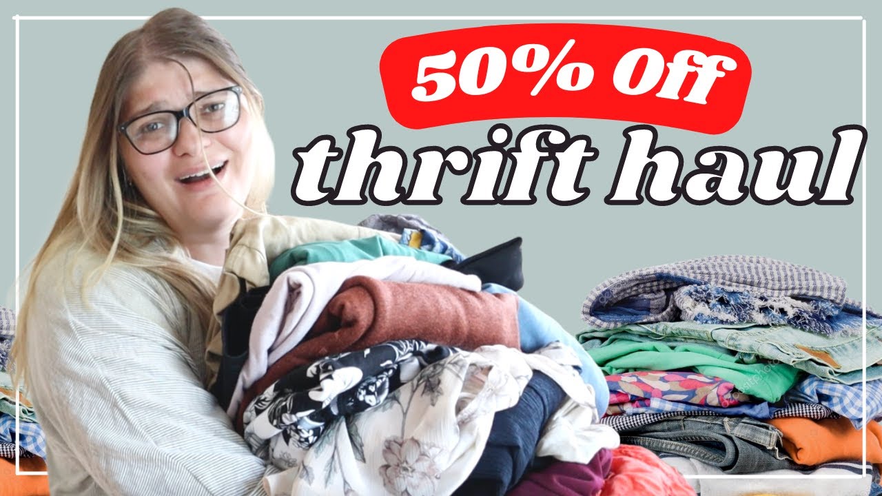 EVERYTHING AT THIS THRIFT STORE WAS 50 OFF Huge Thrift Haul YouTube everything-at-this-thrift-store-was-50-off-huge-thrift-haul-youtube
