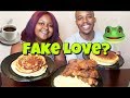 HOMEMADE FRIED CHICKEN,PANCAKES,& CHEESY SCRAMBLED EGGS BRUNCH MUKBANG|FRITZ FAMILY ENTERAINMENT