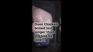 Does chicken last longer than the use by date? #foodwaste