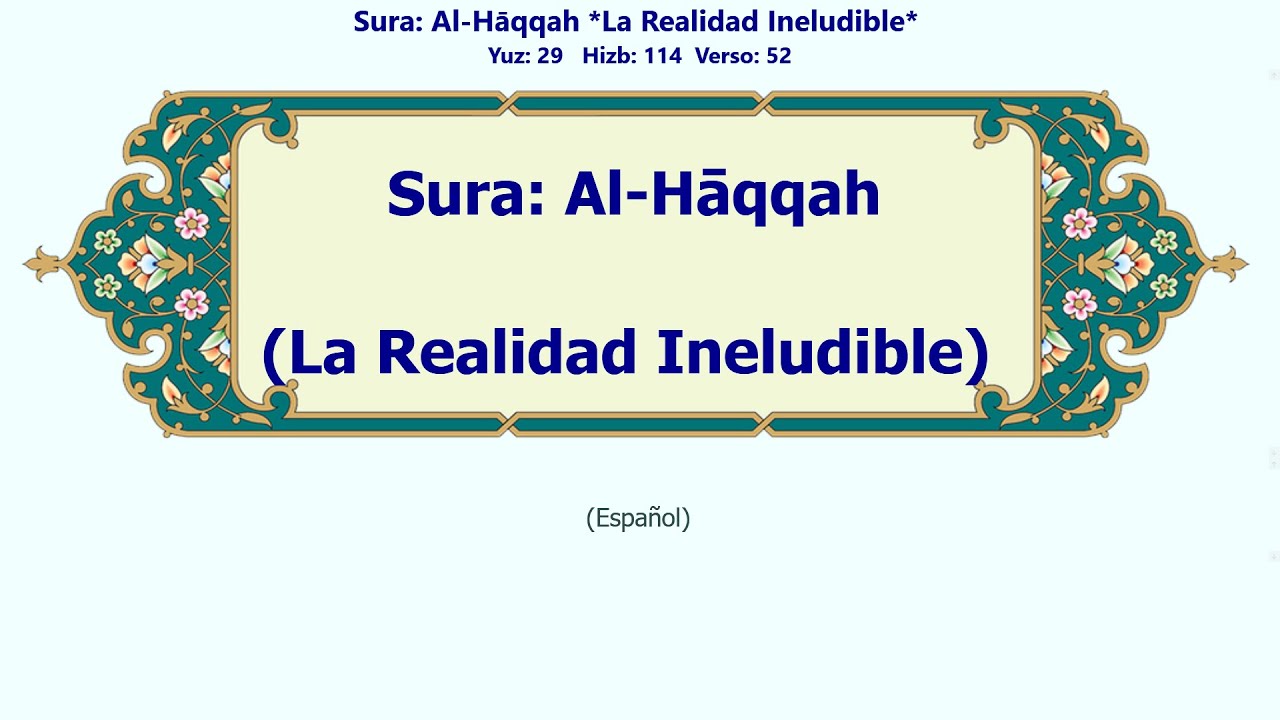 Al-Hāqqah