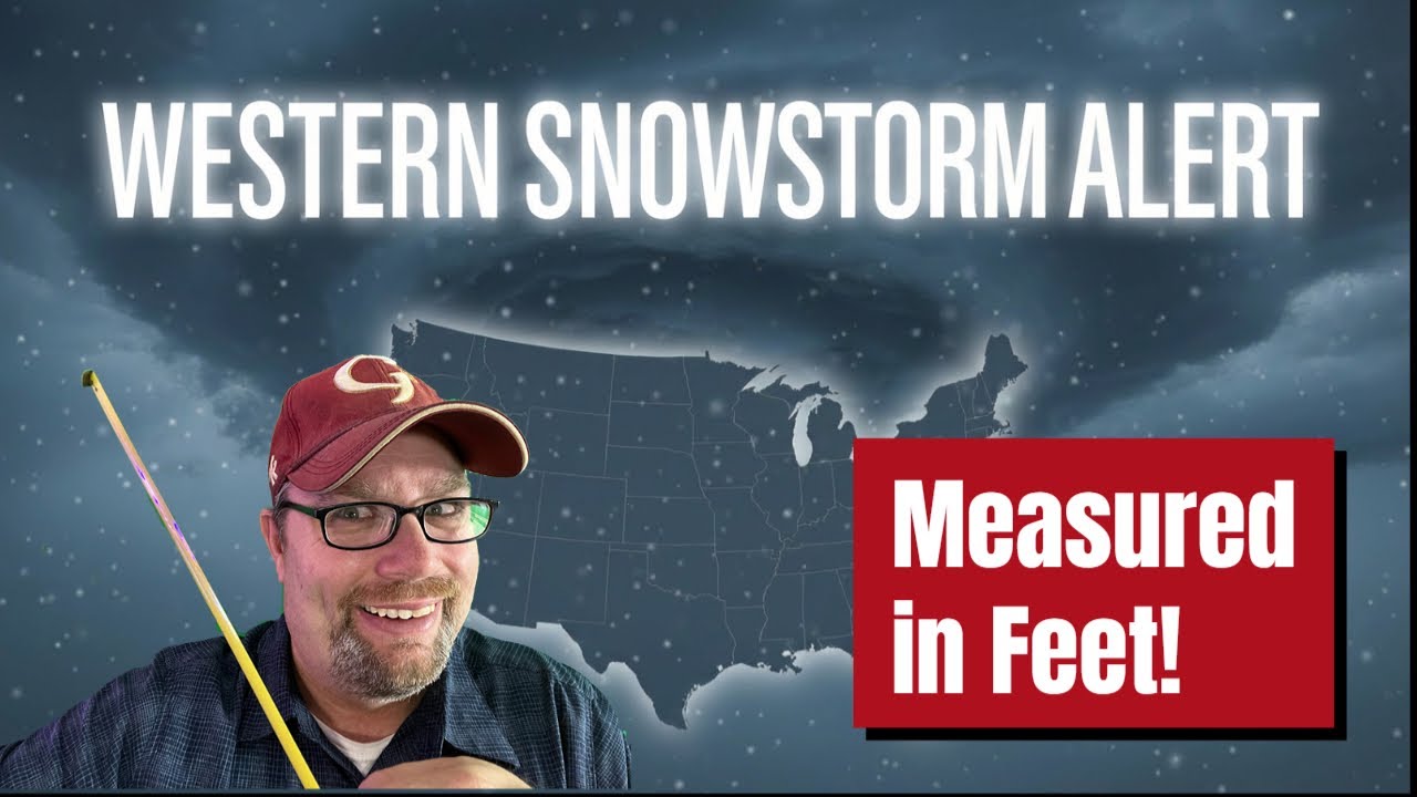 Western Mountains to get BURIED in SNOW! - The Weather Report - Wed -12 ...