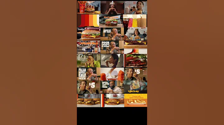 24 Burger King ads AT THE SAME TIME!