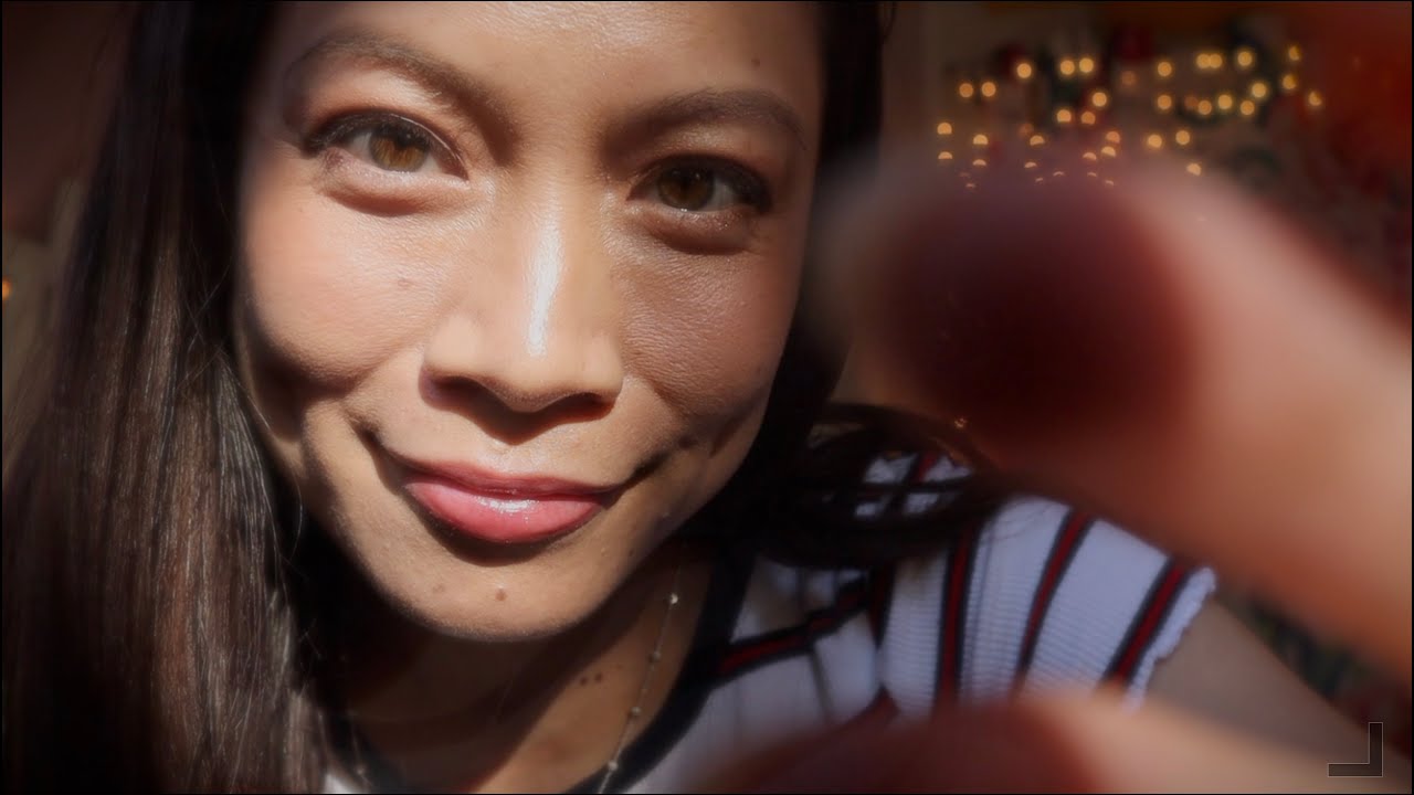 ASMR ✨🖐🏼Touching Your Face Unpredictably 🤚🏽✨Relaxing Lighting ~In Ear ~ Tools ~ Languages