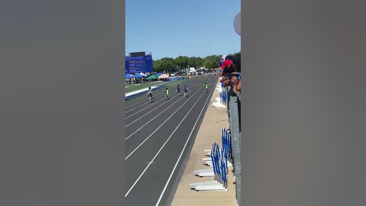 Taaf regional meet Ra'Niyah Frank runs a 14.7 100 meter dashFor 🥇