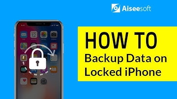 The Easy Way to Backup Data on Locked iPhone 6s/6/5S/5C/5/4S/4/3GS