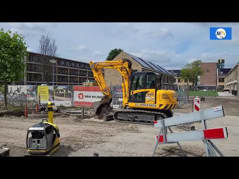 Parkweg: opgebroken weg en nieuwe bewoners