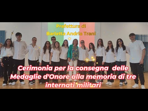 Video Consegnate le Medaglie d'Onore alla memoria di tre internati militari