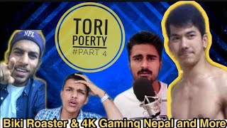 Tori Poetry Part 4 ( Youtuber Version) Ft. @CarryMinati @BiKi Roaster,  Pk Vines & More screenshot 5