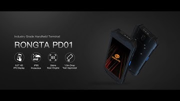 【Item No.PD01】Android 11.0 Handheld Computer PDA Terminal Barcode Scanner from Rongta Technology