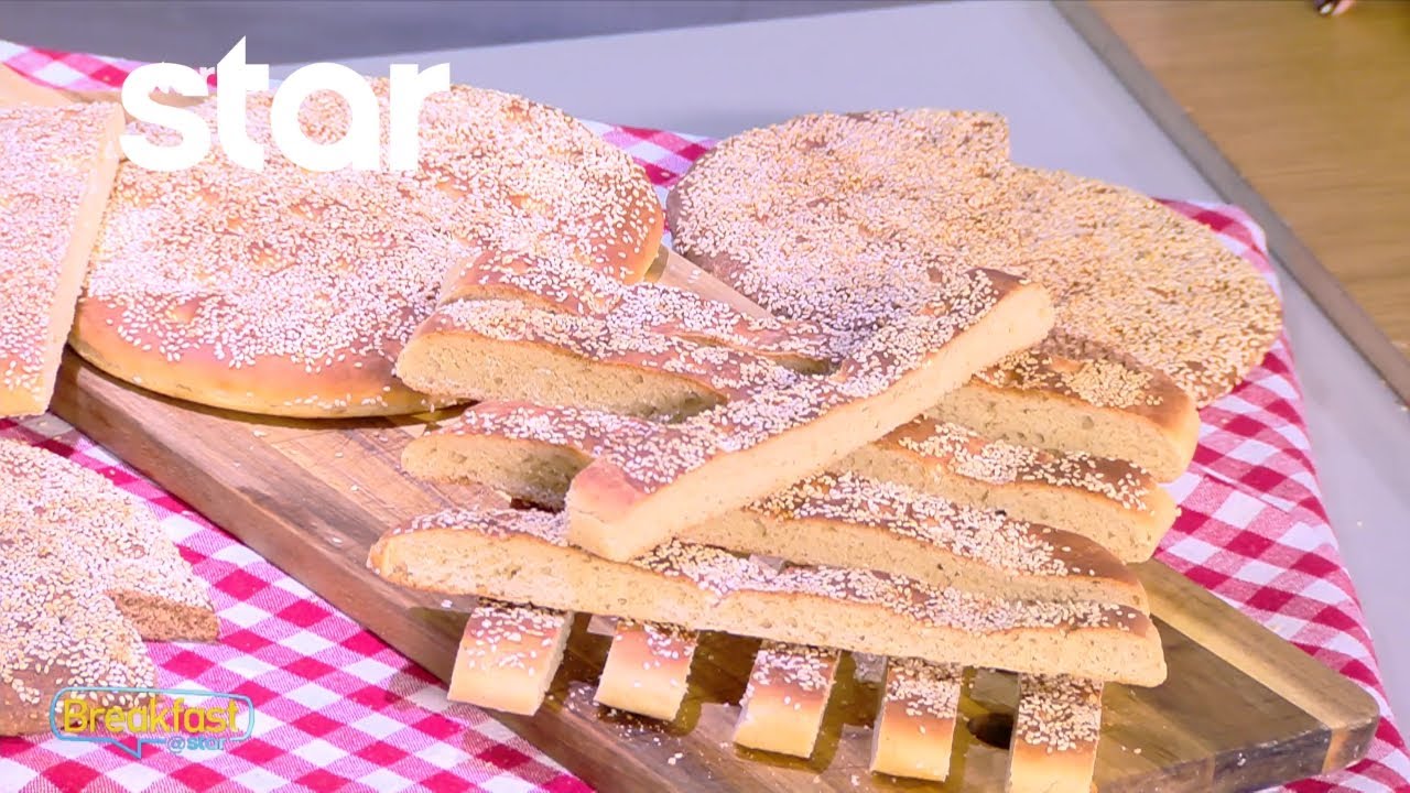 Λαγάνα με ταχίνι & μέλι | Γιώργος Ρήγας