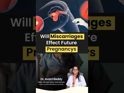 Will Miscarriages Affect Future Pregnancys | DR.Avani Reddy |
