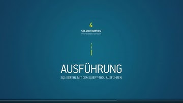 Ausführung SQL4automation: Datenbankanbindung SPS an SQL Datenbanken