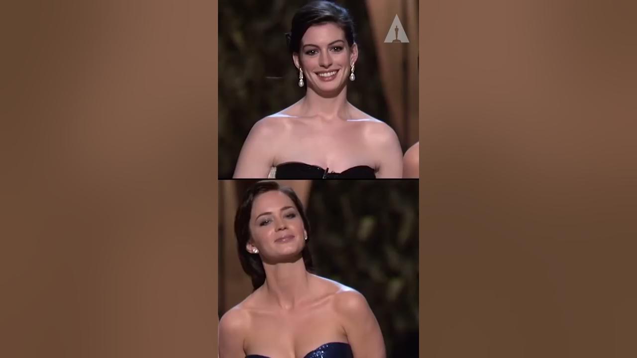 Devil Wears Prada at the Oscars | Anne Hathaway, Emily Blunt & Meryl Streep | #Shorts