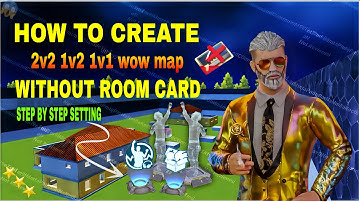HOW TO CREATE 2v2 1v2 1v1 WOW MAP | WITHOUT ROOM CARD | WOW CREATION SETTINGS | EP 5| PUBG MOBILE