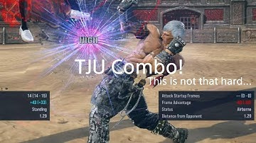 TEKKEN 8 Bryan: And eventually TJU Combo became not that hard