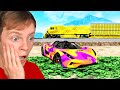 I Found THE GOLDEN TRAIN in GTA 5! (Secret)