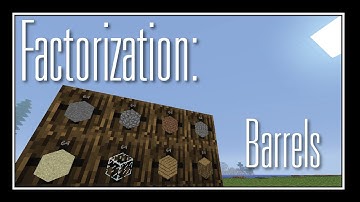 Factorization: Barrels