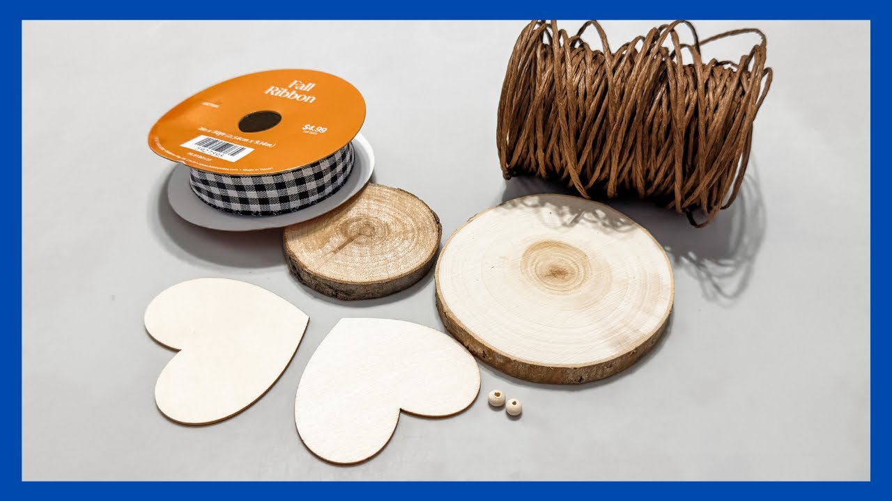 Bee Decor DIY || Wood Slice Bee Decor || Just 1 Easy Craft