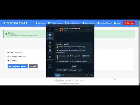 VIP BET MAESTRO - Betting Assistant Telegram Bot & Web Interface