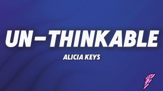 Alicia Keys - Un-thinkable (Lyrics)