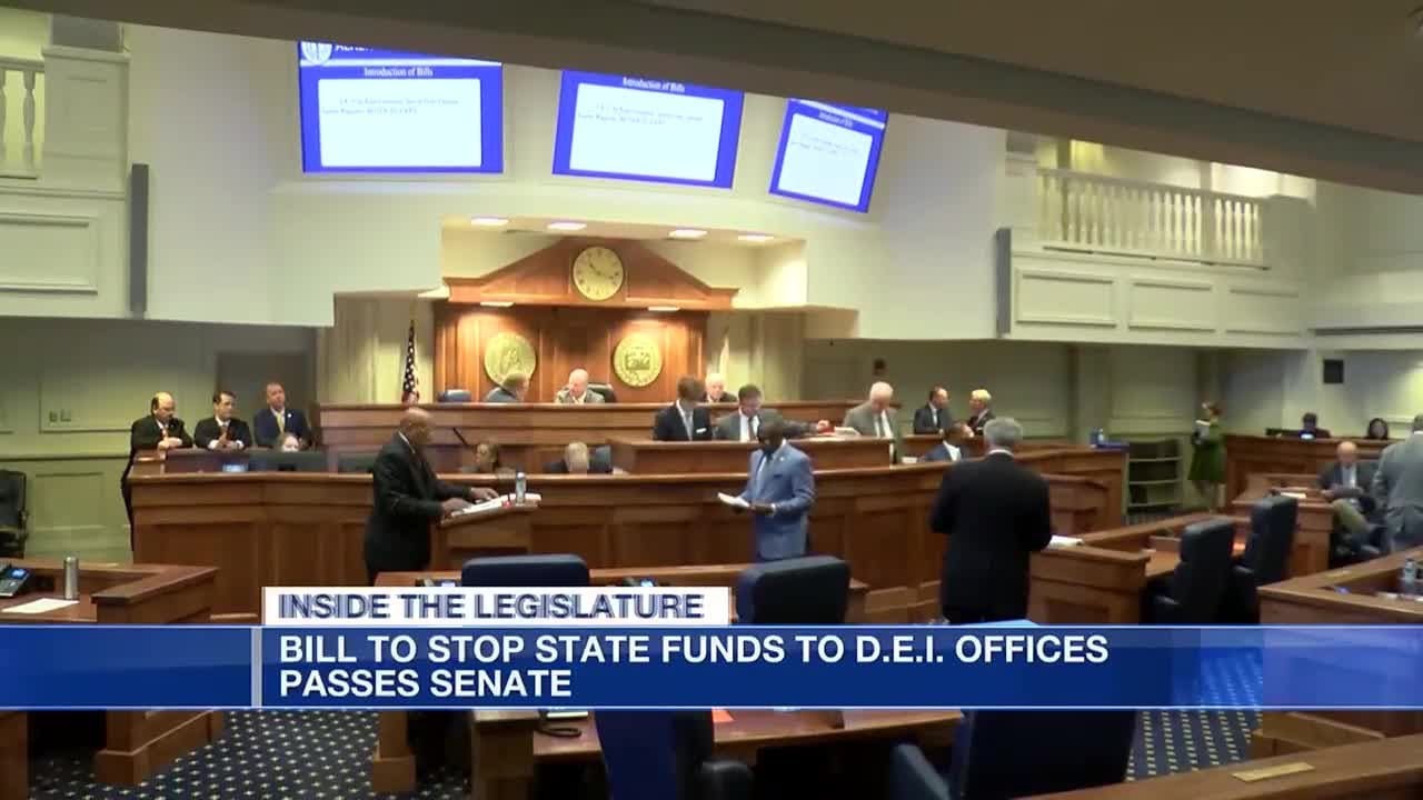 Bill to stop state funds to DEI offices passes Alabama Senate