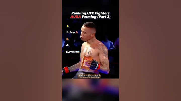 Ranking UFC Fighters AURA FARMING🍷🤩🤨  ( Part 2 ) #shorts #ufc #mma
