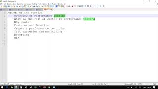 JMeter Performance Testing classes -  Demo session - Batch 29th June 2019
