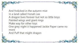 Glen Campbell - Puff The Magic Dragon Lyrics