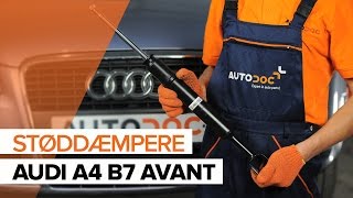 Se en videovejledning til hvordan du udskifter Fjäderben på AUDI A4 Avant (8ED, B7)