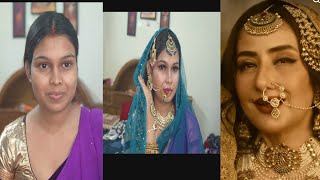 Heeramandi Makeup Transformation | Glamorous Traditional Look