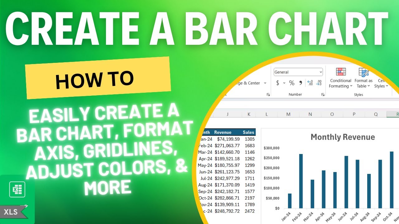 Bar Graphs Made EASY! Excel Tutorial for Beginners - YouTube