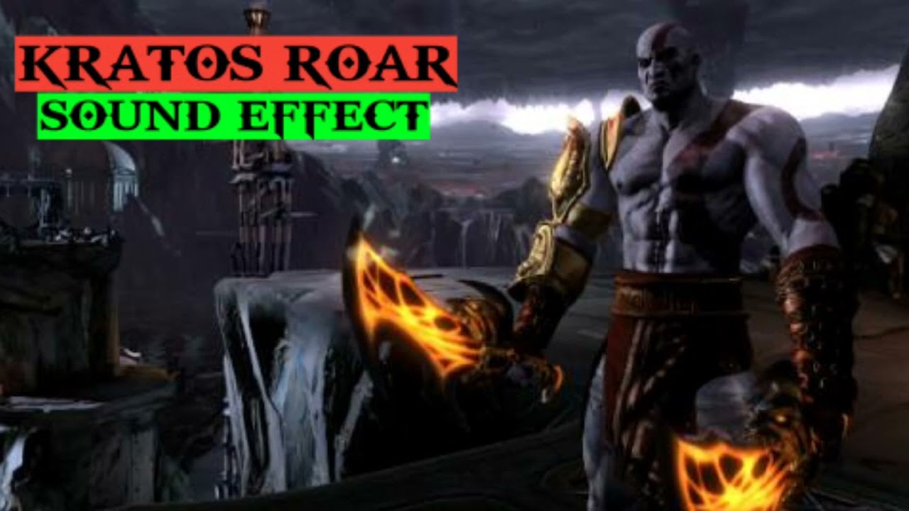 God of War - God of War® III Remastered - Kratos Roars - Sound Effect