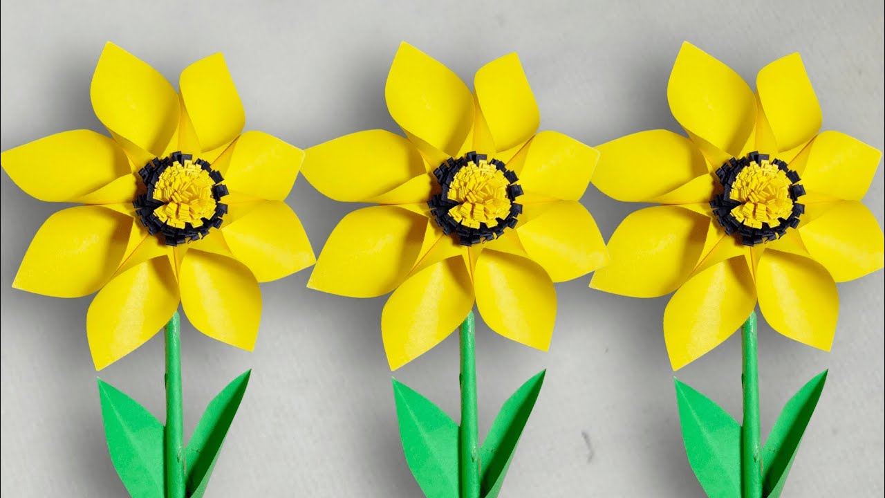 Easy & Beautiful Paper Flower Ideas | DIY Paper Flowers Anyone Can Make