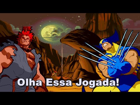 Que Bela Jogada! _ Marvel Super Heroes vs Street Fighter.