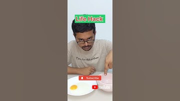 The best way to get egg shells out of your cooking! 🤯 #shorts #creatingforindia #kovai360 #fypシ
