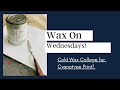 Wax on Wednesdays Cold Wax Collage Layer for Cyanotypes !