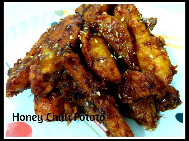 Honey Chilli Potato | Crispy Potato Starter | Veg Starter Recipe | By Ambrosia | Ambrosia Home Kitchen