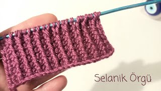 Tunus İşi Selanik Örgü