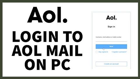 How to Login AOL mail Account on PC? AOL Mail Login Help