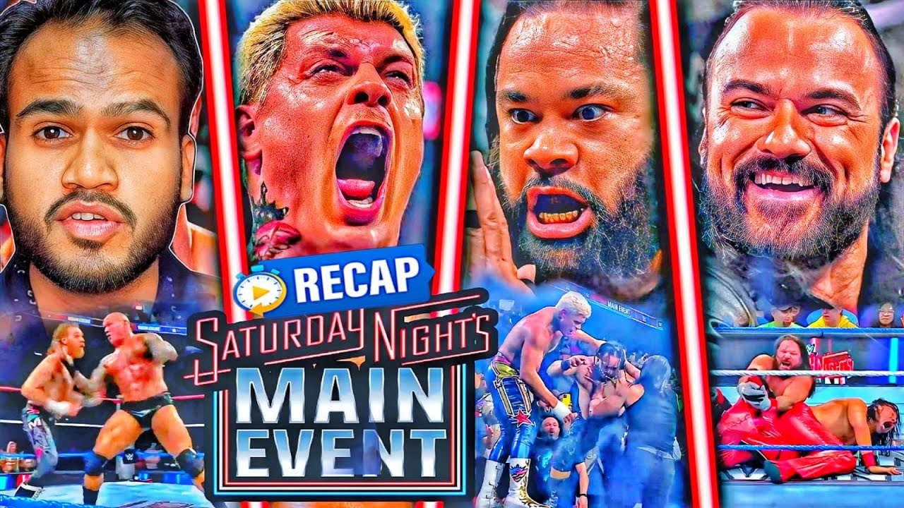 Recaps of WWE Saturday Night’s Main Event (SNME) Full Show 24 January 2026