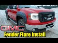 2013 GMC 2500HD YitaMotor Fender Flare Install