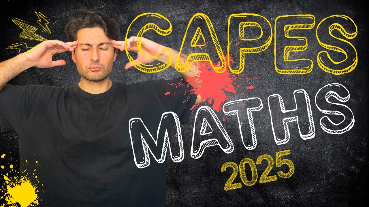 Capes Math CAPES MATHS 2025 : FACILE OU DIFFICILE ? MON RECAP PERSONNEL À CHAUD DE ...