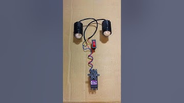 Powering Bike Light With a Gear Motor Generator _ DC Motor #dcmotor #tech #shorts #project