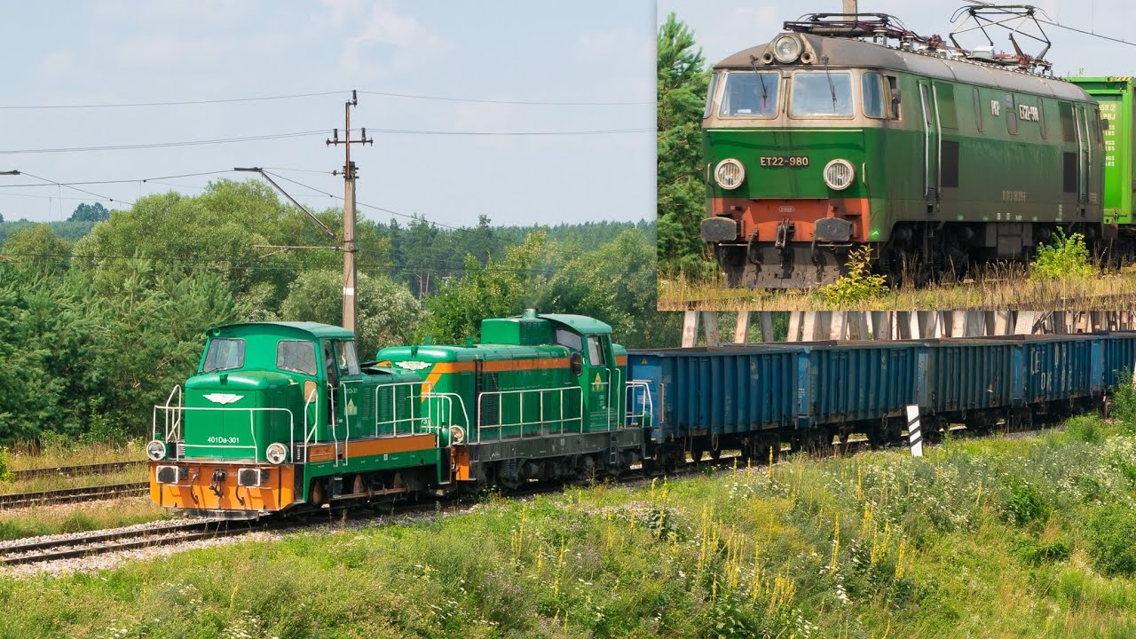 Zielone maszyny w cztery godziny (SM42-2373 + 401Da-301 + 401Da-170 KW Morawica & ET22-980)