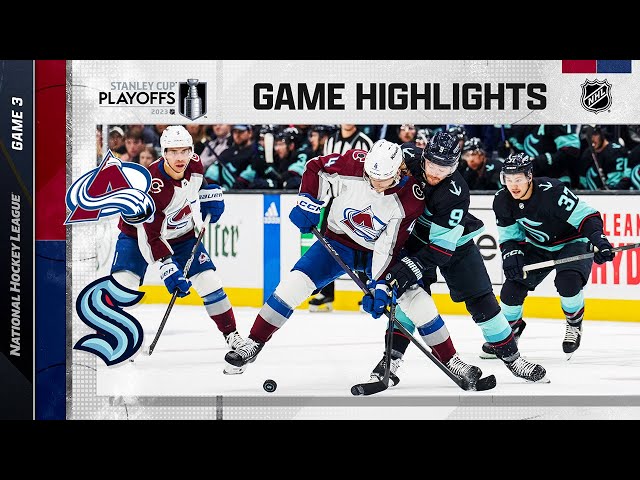 Avalanche @ Kraken; Game 6, 4/28, NHL Playoffs 2023