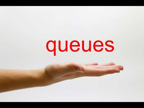 How to Pronounce queues - American English