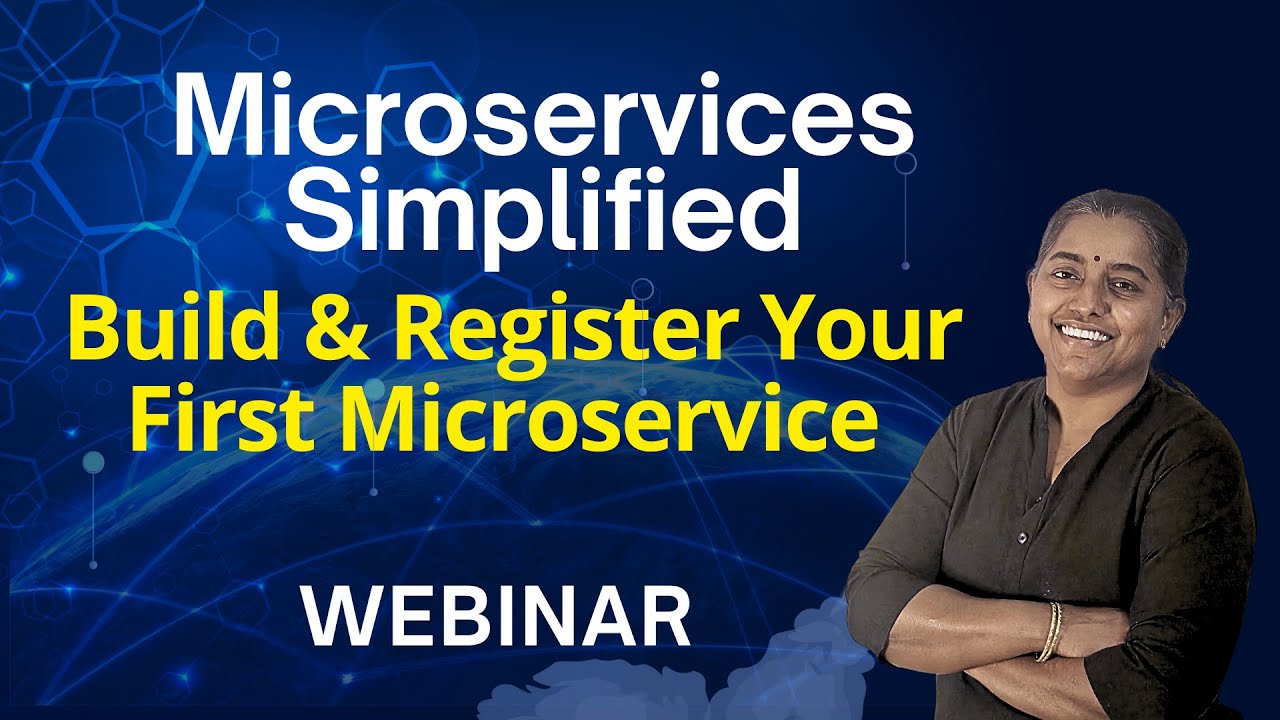 Build and Register your first microservice using spring Boot- webinar ...