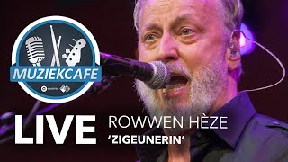 Video thumbnail of "Rowwen Hèze - 'Zigeunerin' live bij Muziekcafé"