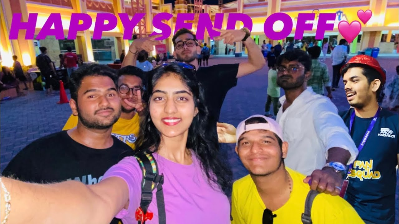Happy send off🫂 💕🥺 - YouTube