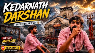 Kedarnath Darshan 2026🙏 | My Divine Journey to Lord Shiva | Har Har Mahadev🕉️ #mahadev 